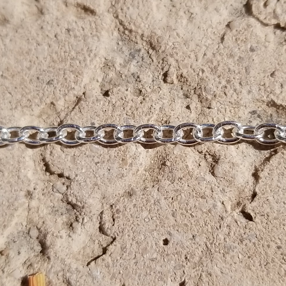 Sterling Silver Initial Q necklace - Picture 5 of 5